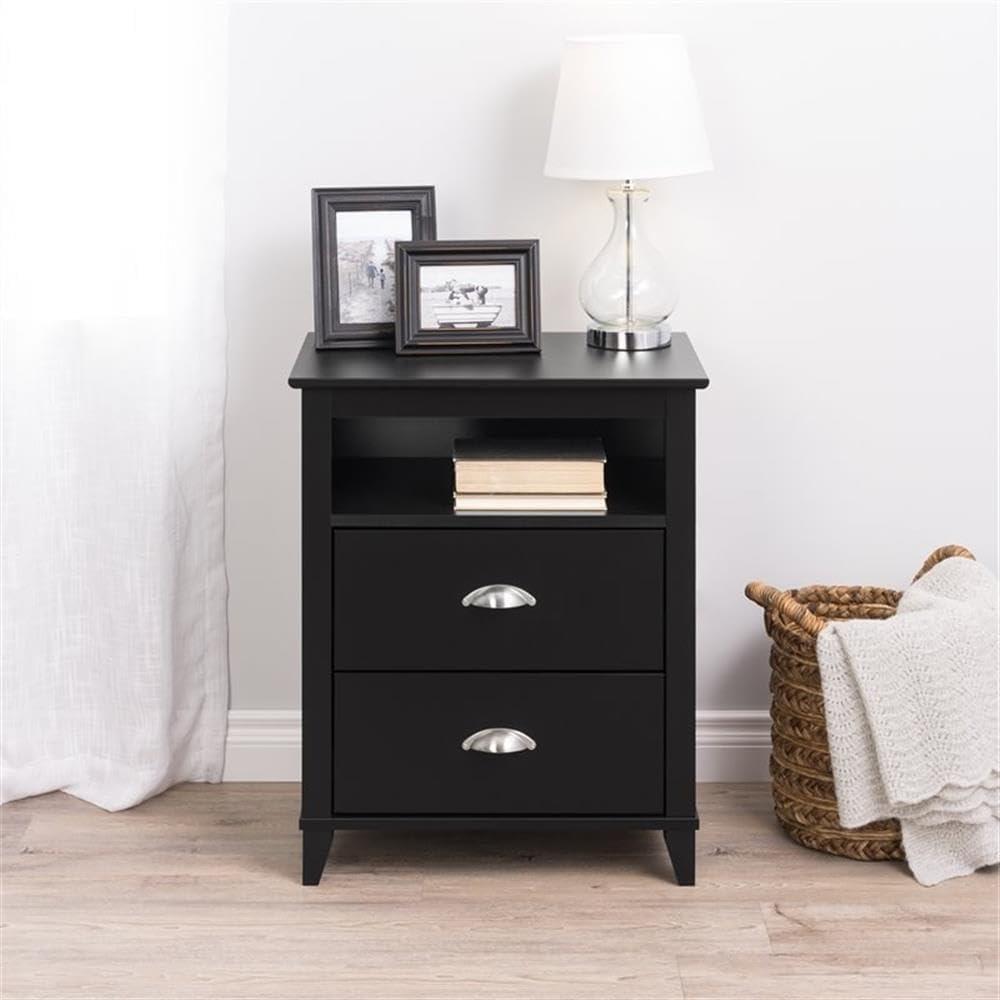 Yaletown 2 - Drawer Tall Nightstand - Prepac