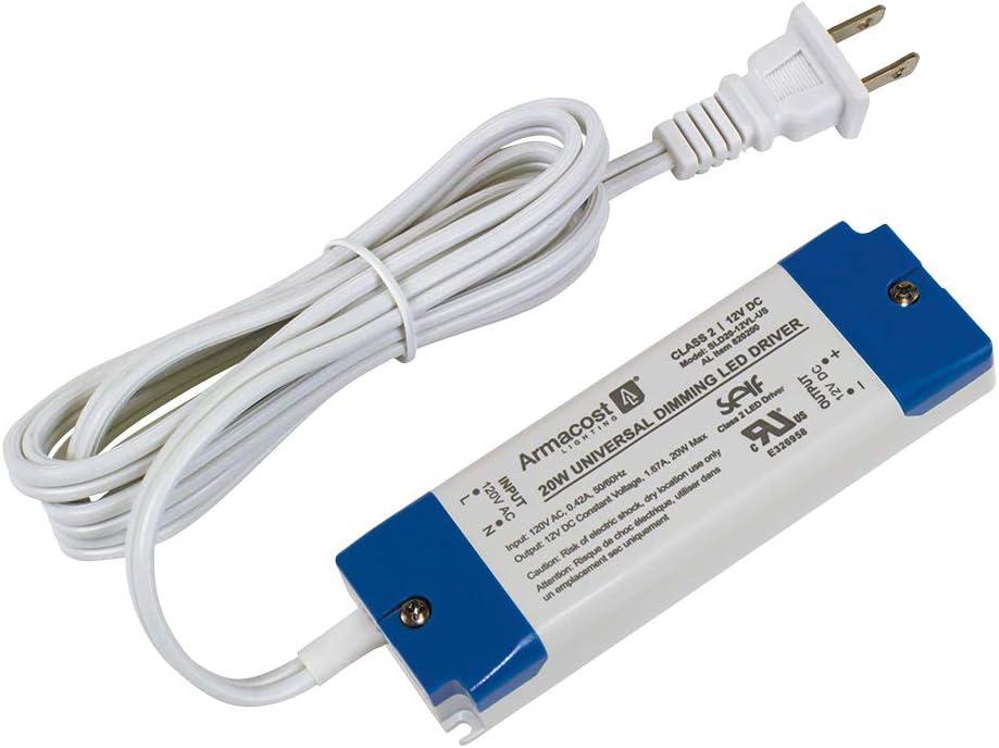 Universal Dimmable LED Driver 12V DC, 20W Electronic Transformer
