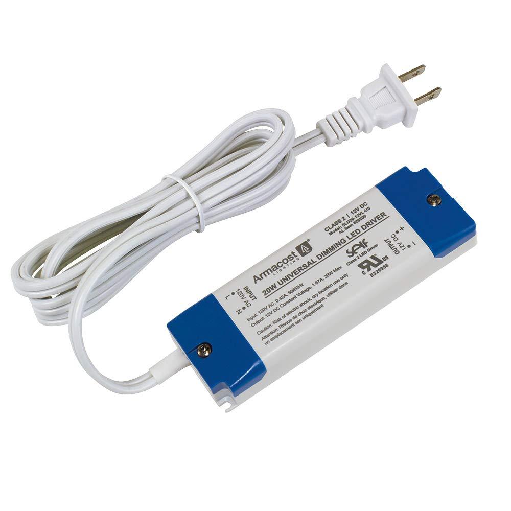 Universal Dimmable LED Driver 12V DC, 20W Electronic Transformer