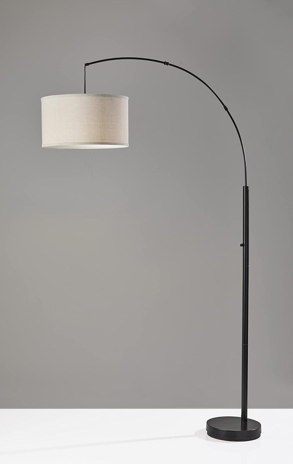 Payton Metal Arc Floor Lamp (74")