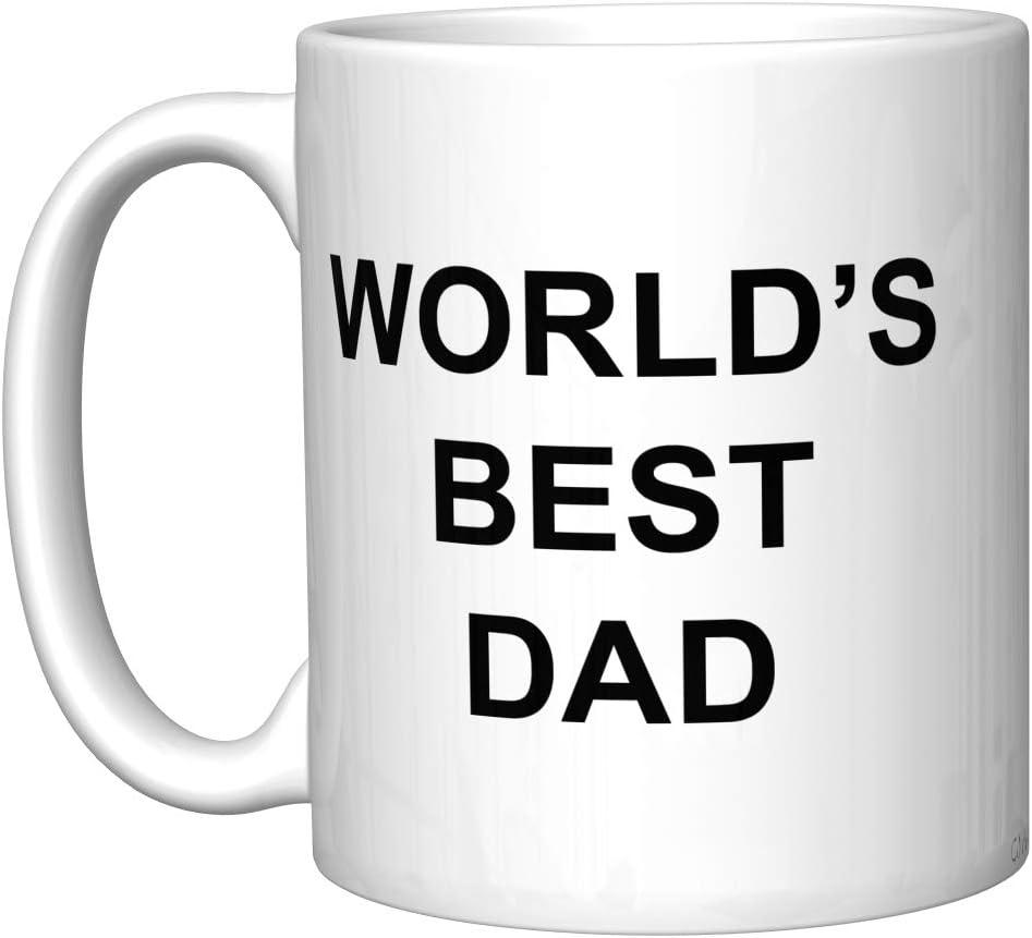 World'S Best Dad Established Ceramic Mug, Fathers Day, Pregnancy Reveal, Dad Mug, Dad Gifts, Birthday Gifts For Dad, New Father Funny Mug 11 Oz Coffee Mug