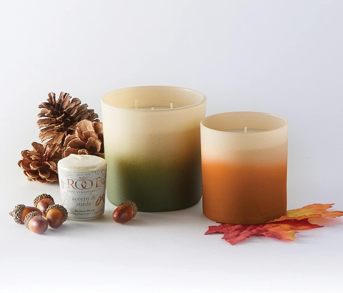 Acorns and Suede Scented Jar Candle