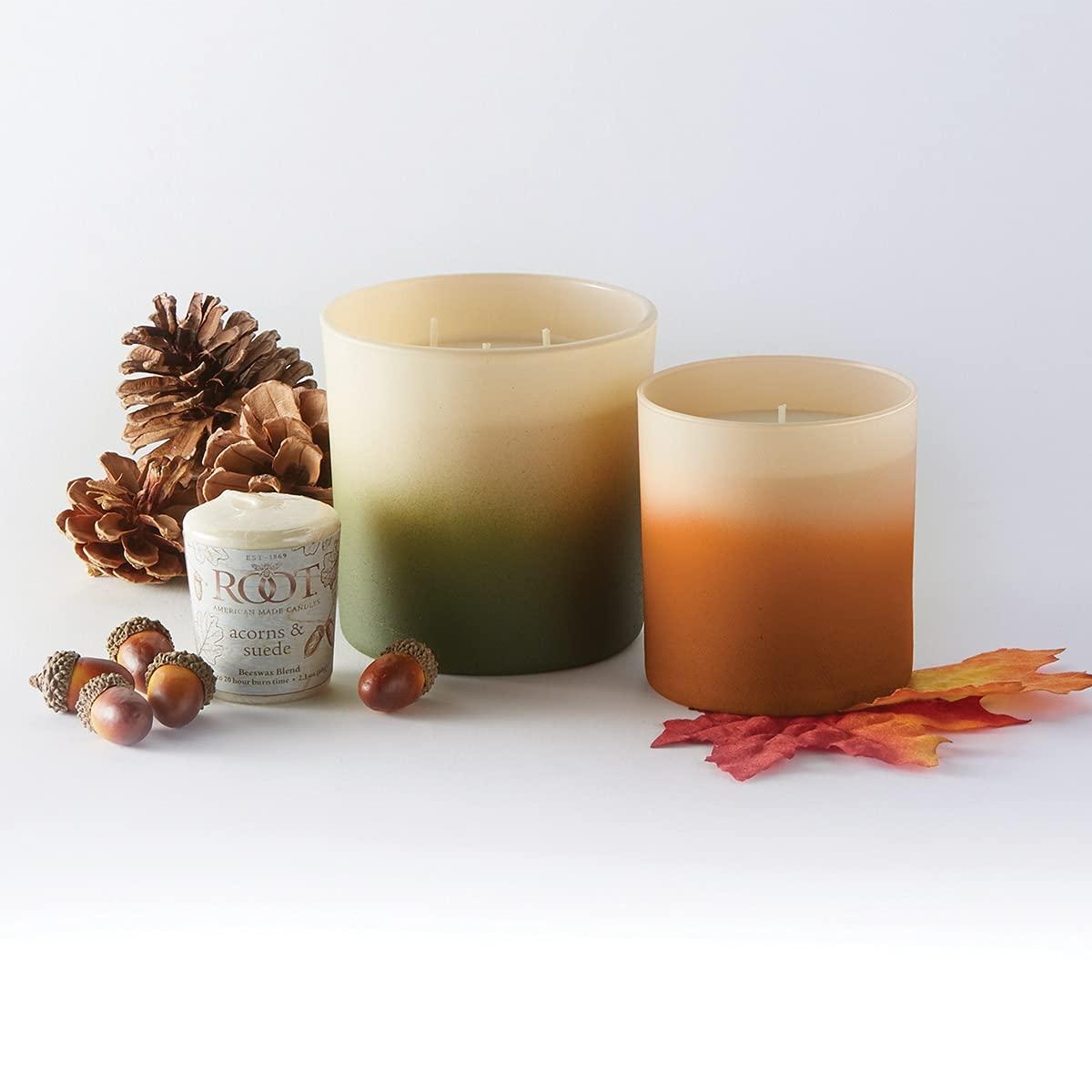 Acorns and Suede Scented Jar Candle