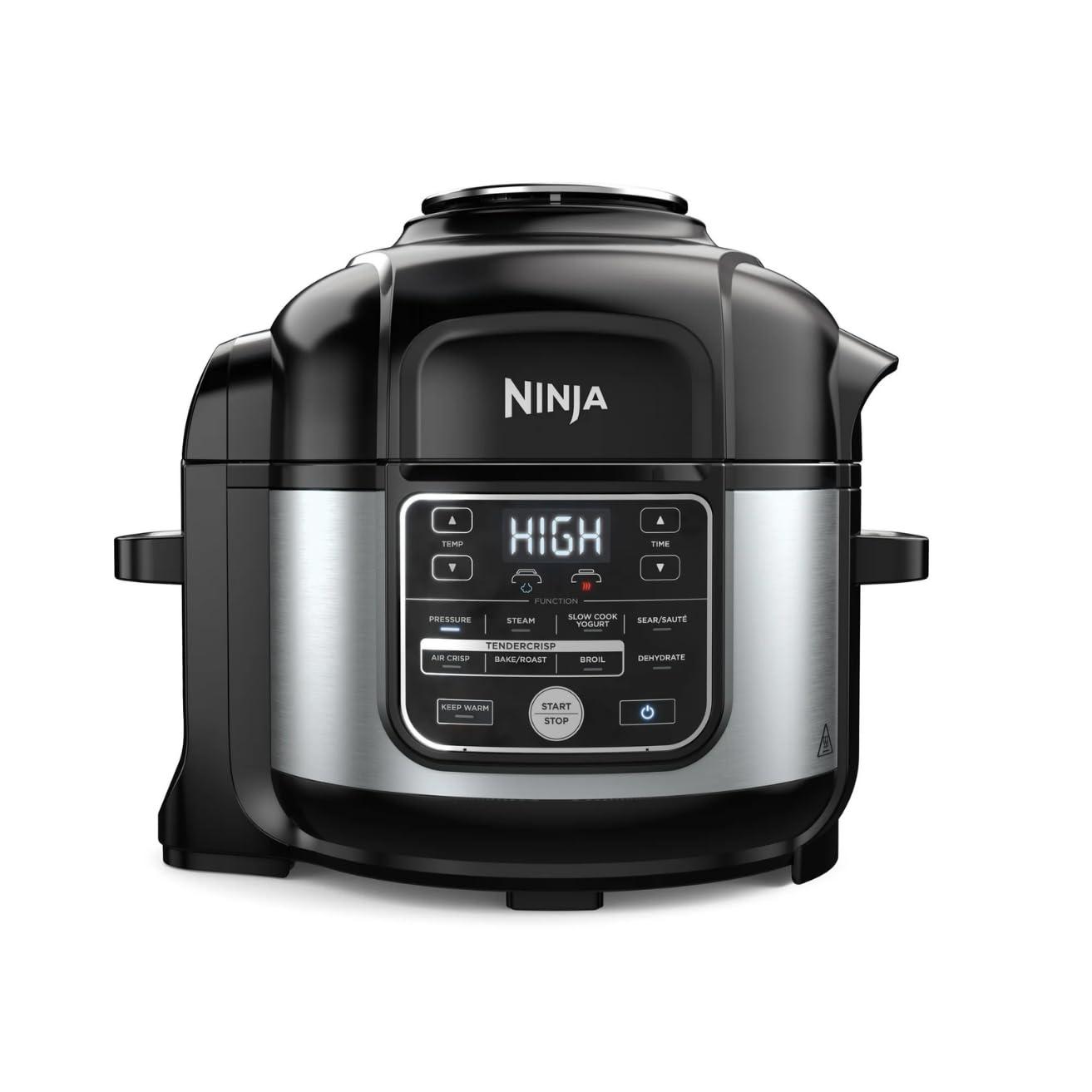Ninja® Foodi® 10-in-1 6.5-Quart Pro Pressure Cooker Air Fryer Multicooker, Stainless, OS300