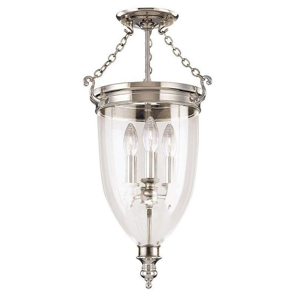 Hanover Glass Semi Flush Mount