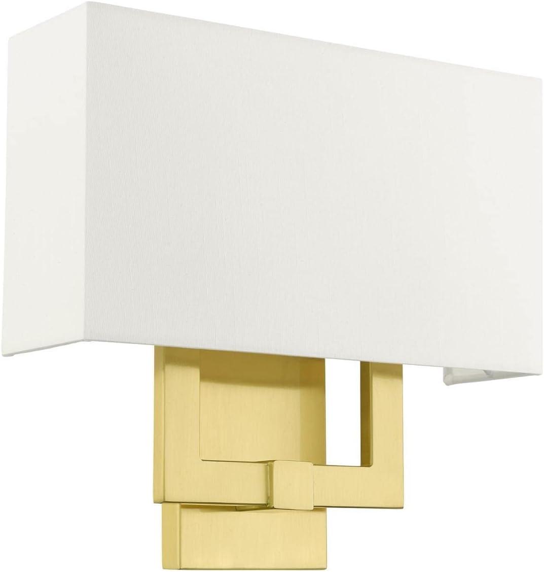 Livex Lighting Meridian 2 - Light Wall Light in  Satin Brass