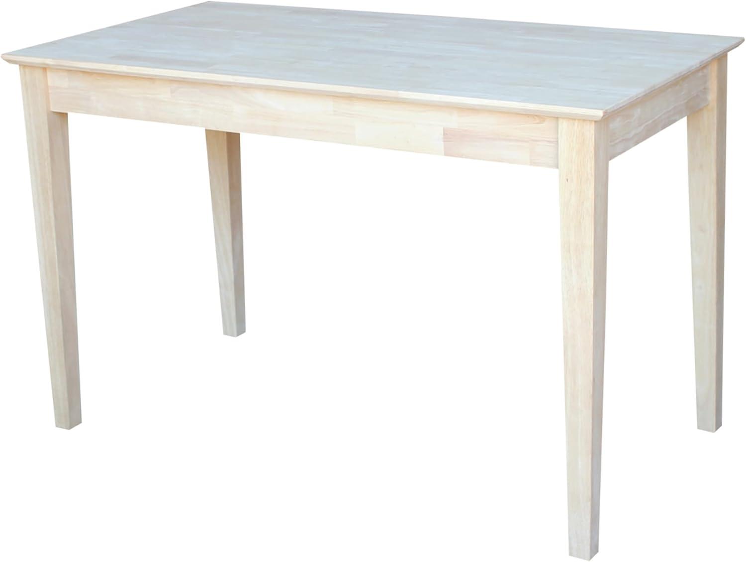 48" Writing Desk Unfinished - International Concepts