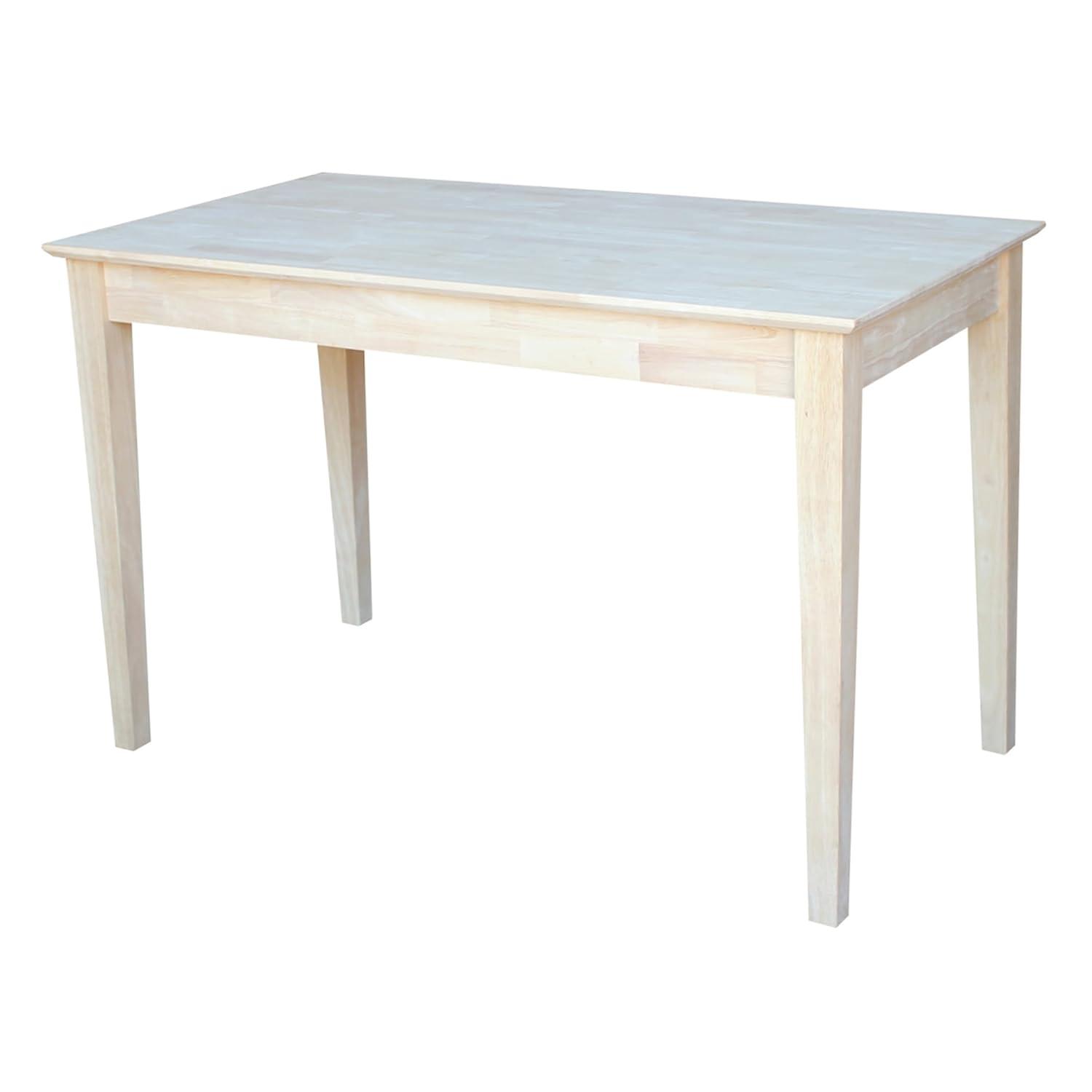 48" Writing Desk Unfinished - International Concepts