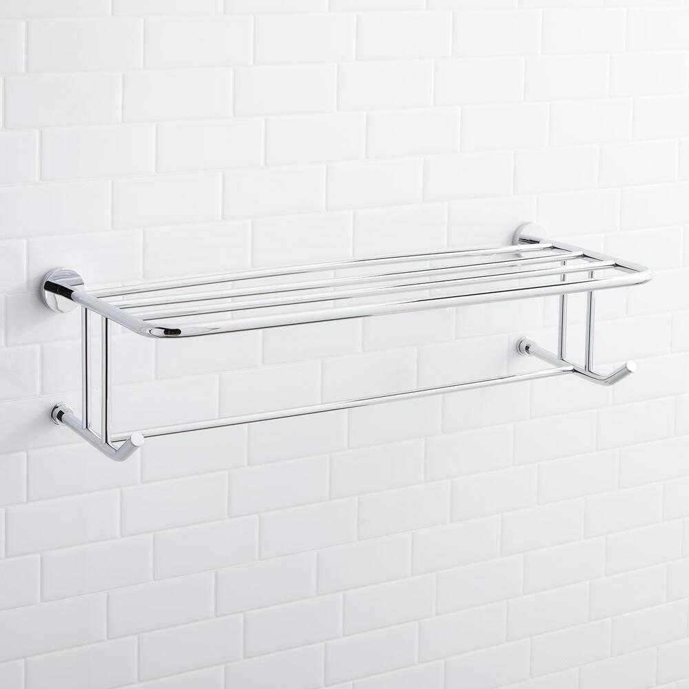 Ceeley Collection Wall-Mount Towel Rack with Shelf