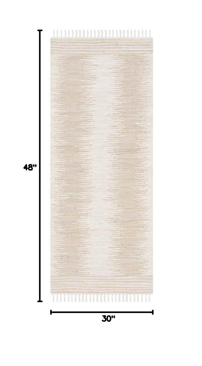 Montauk MTK752 Hand Woven Indoor Accent Rug - Beige - 2'6"x4' - Safavieh.