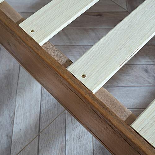 Millwood Pines 12" Wood Bed Frame
