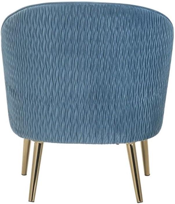 ACME Benny Accent Chair in Velvet and Gold