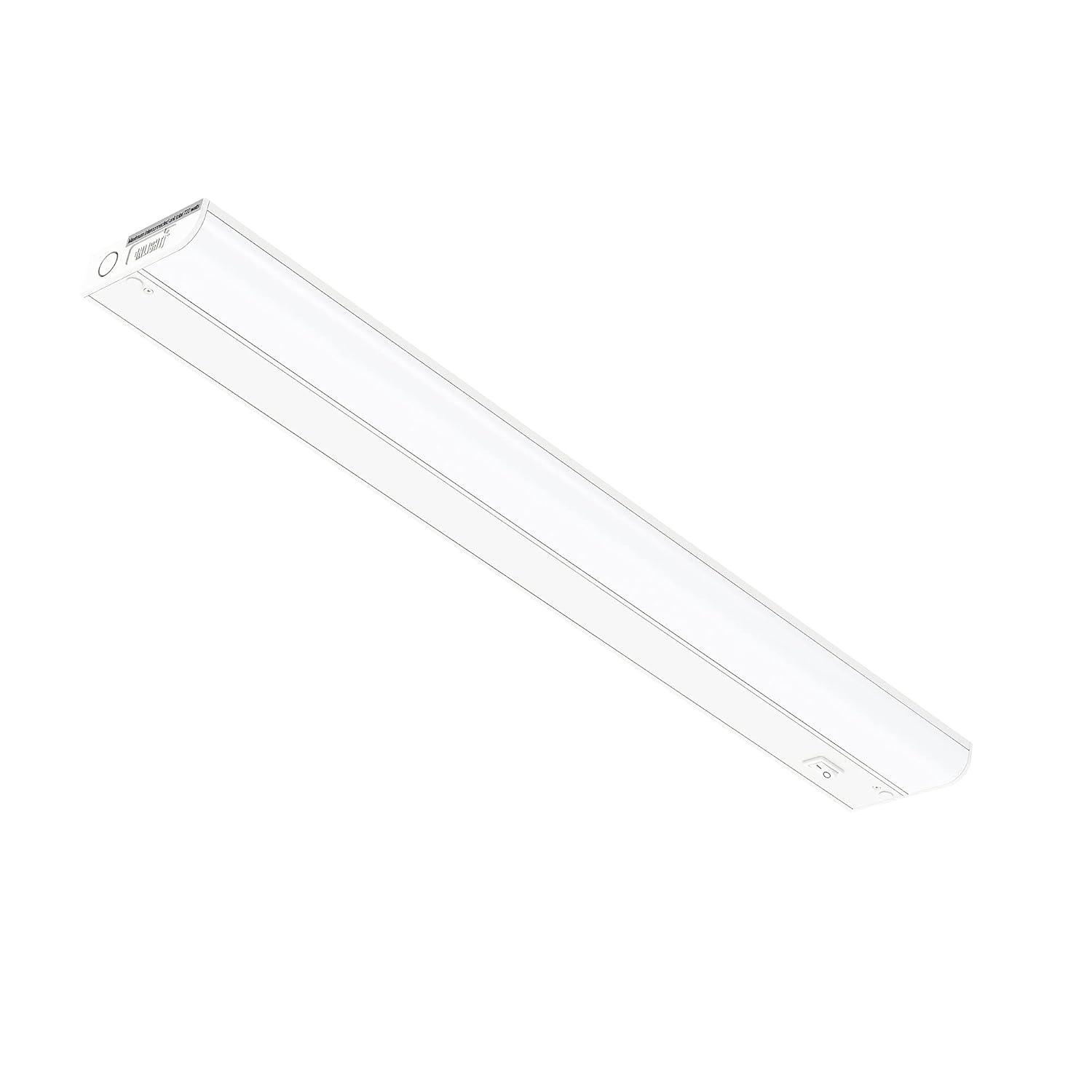 Inlight 5000K Dimmable Under Cabinet LED Lights, selectable inches, Hardwired Only
