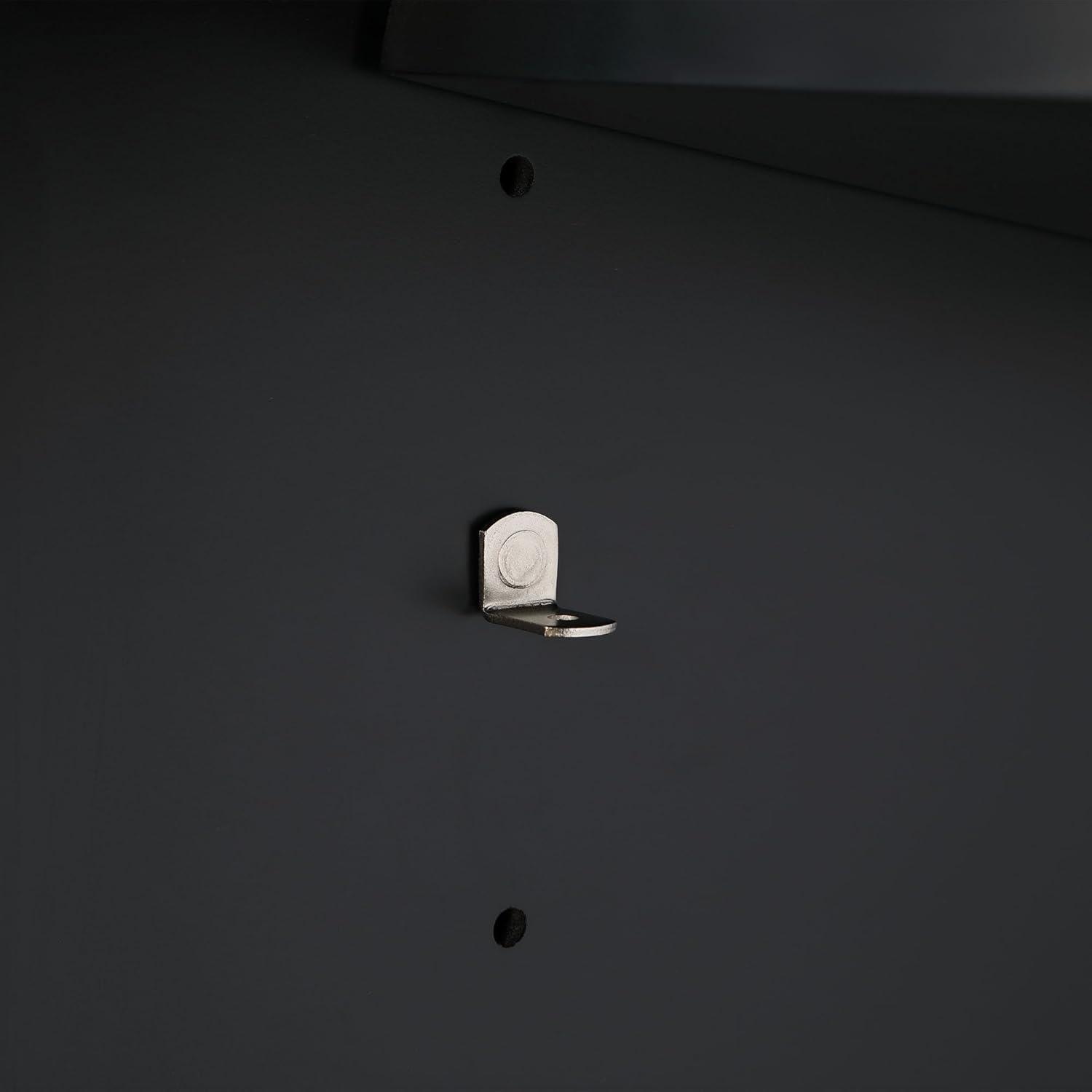 Miseno Mv-Berk36-15Vva Indy 36" Free Standing Single Basin Vanity Set - Onyx Black / White