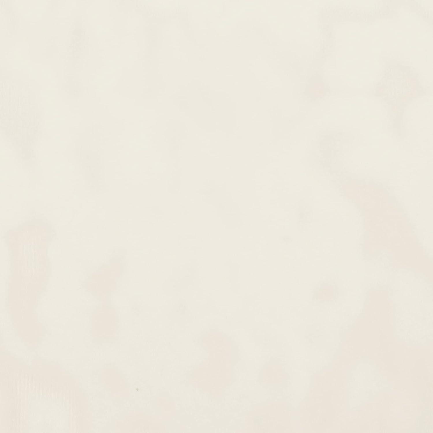 Victoria Ivory Solid Polyester 118 in. W x 63 in. L Sheer Pair Rod Pocket Curtain Panel