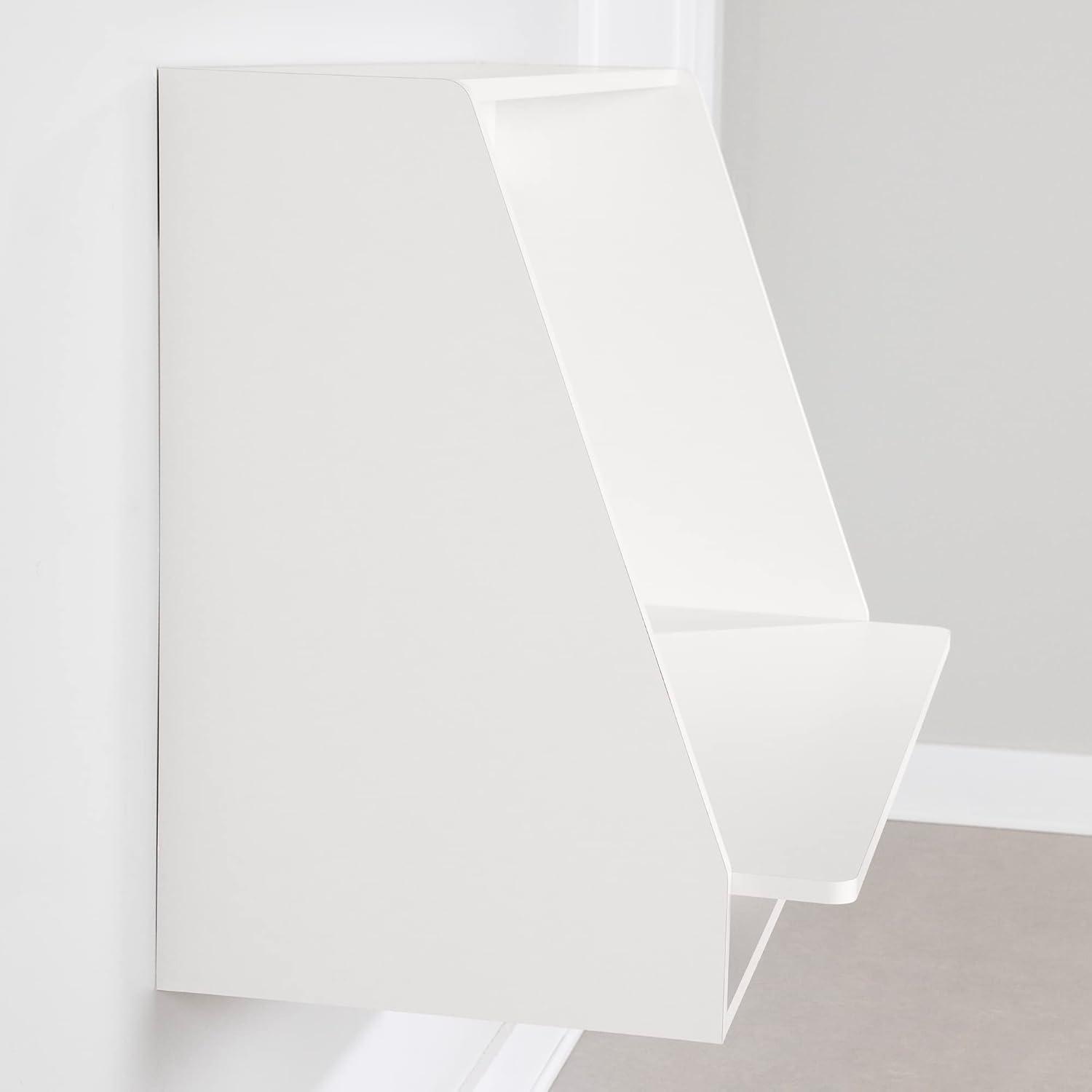 Hourra Wall Mounted Kids' Desk Pure White - South Shore