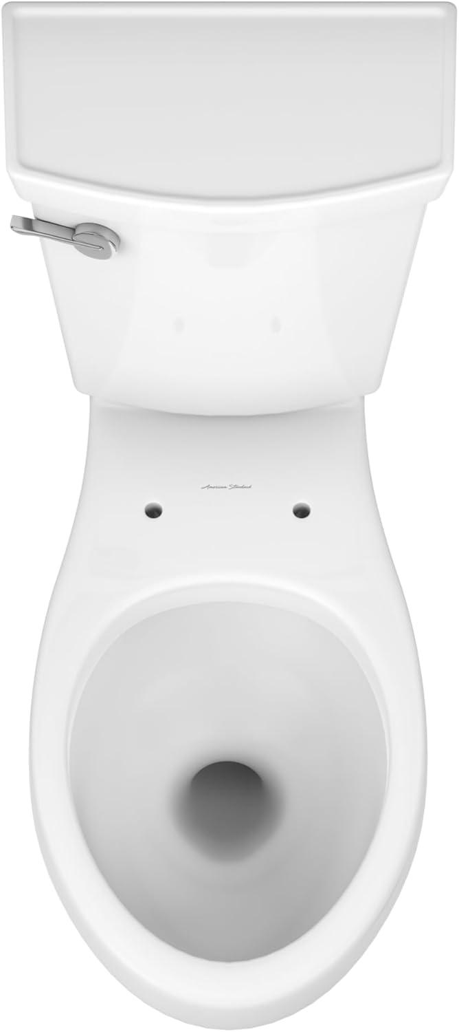 American Standard H2Option 1.1 Gallons GPF Elongated Comfort Height Floor Mounted Two-Piece Toilet (Seat Not Included)