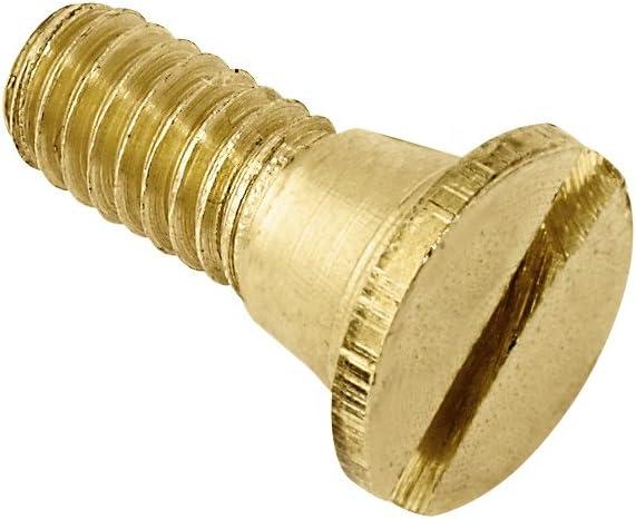 Polished Brass Wall-Mounted Handle Screw