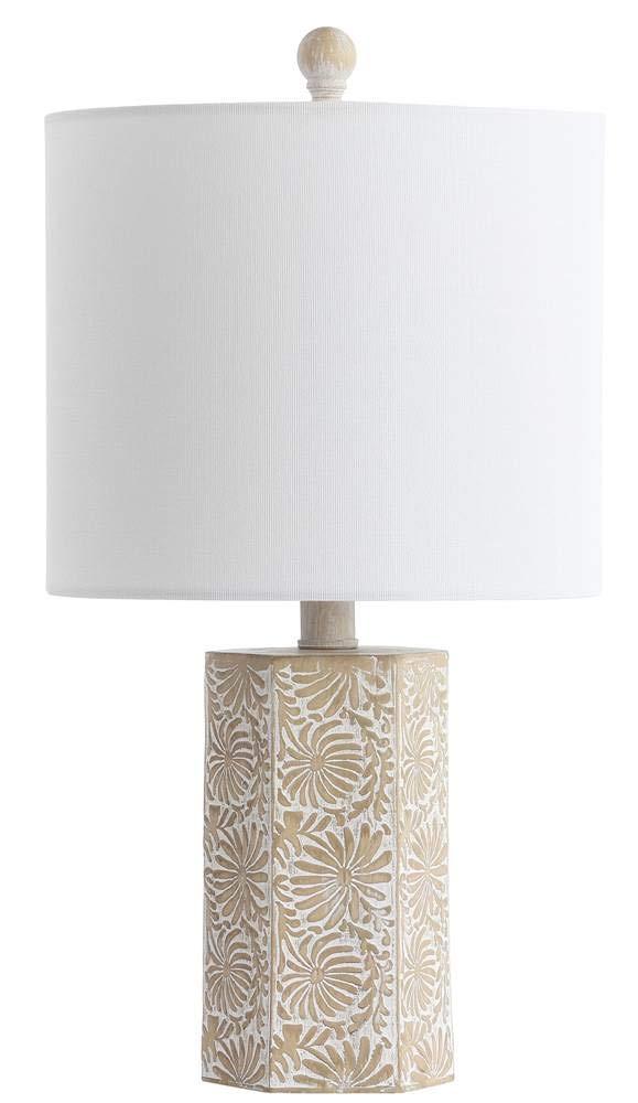 Eliseo Table Lamp - 18.5 Inch Height - TBL4167 - Beige - Safavieh