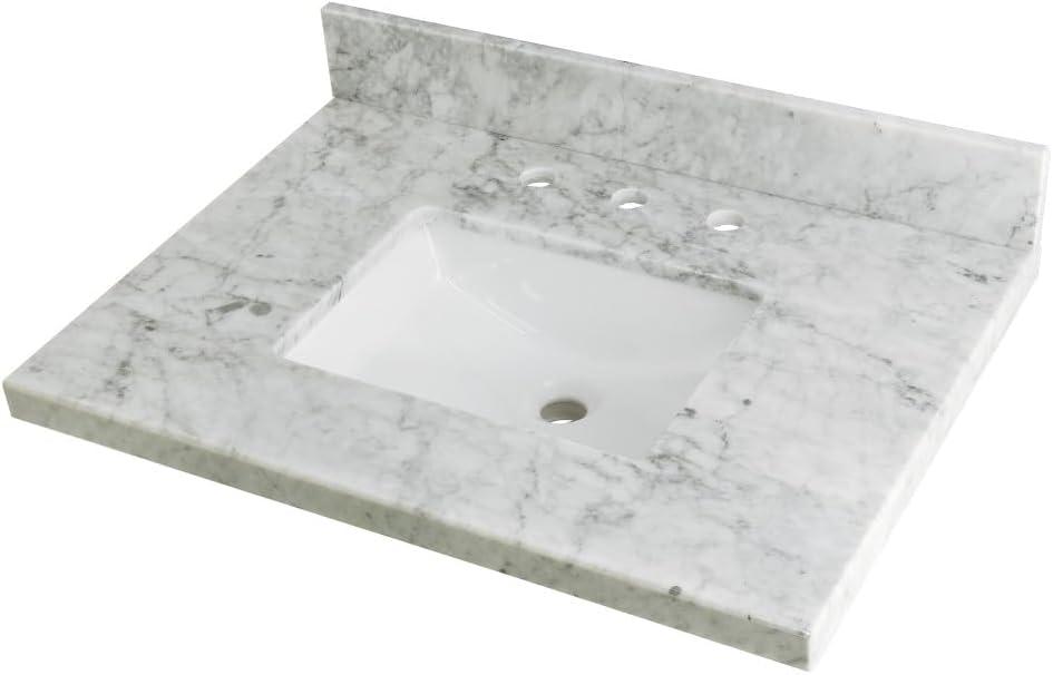 Kingston Brass Templeton Marble Vanity Sink Top