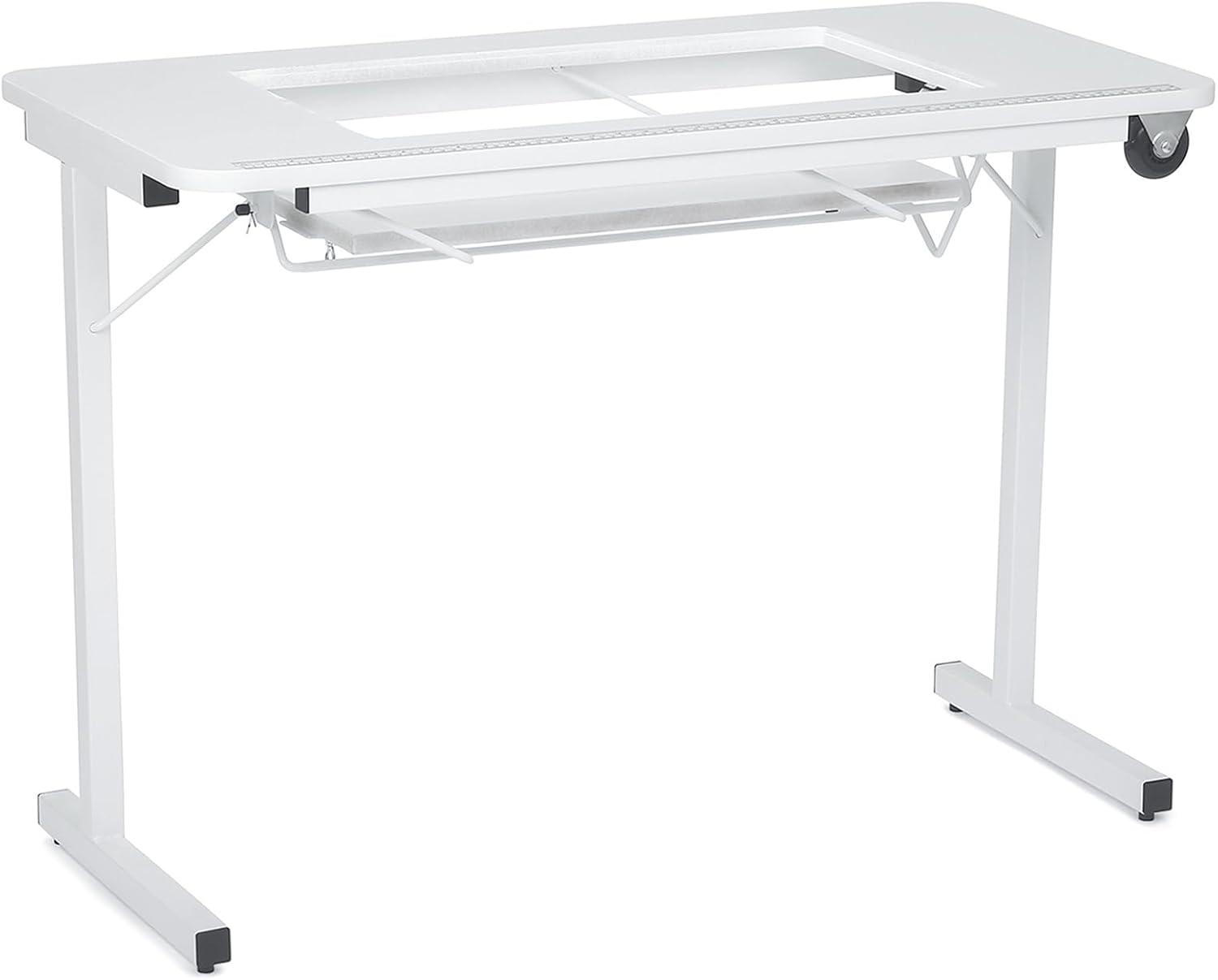 Gidget II Sewing Table with Manual Machine Lift by Arrow Classic Sewing Furniture