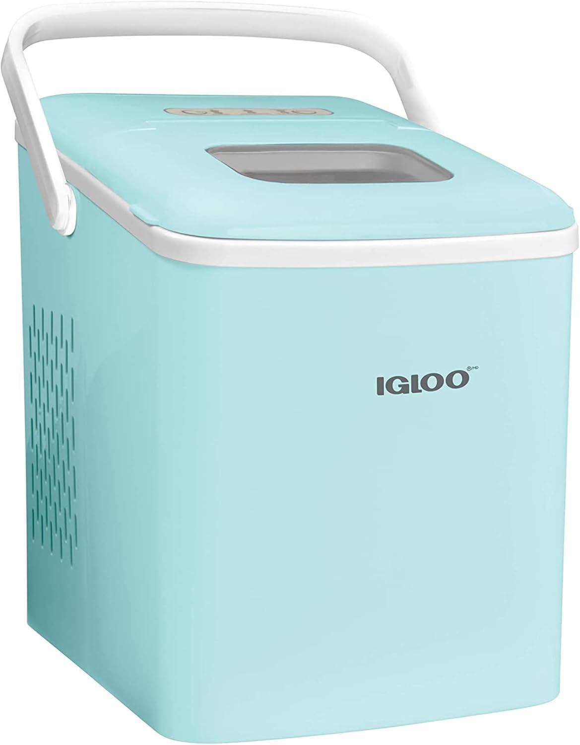 Igloo Igloo 26-Pound Automatic Self-Cleaning Portable Countertop Ice Maker Machine With Handle