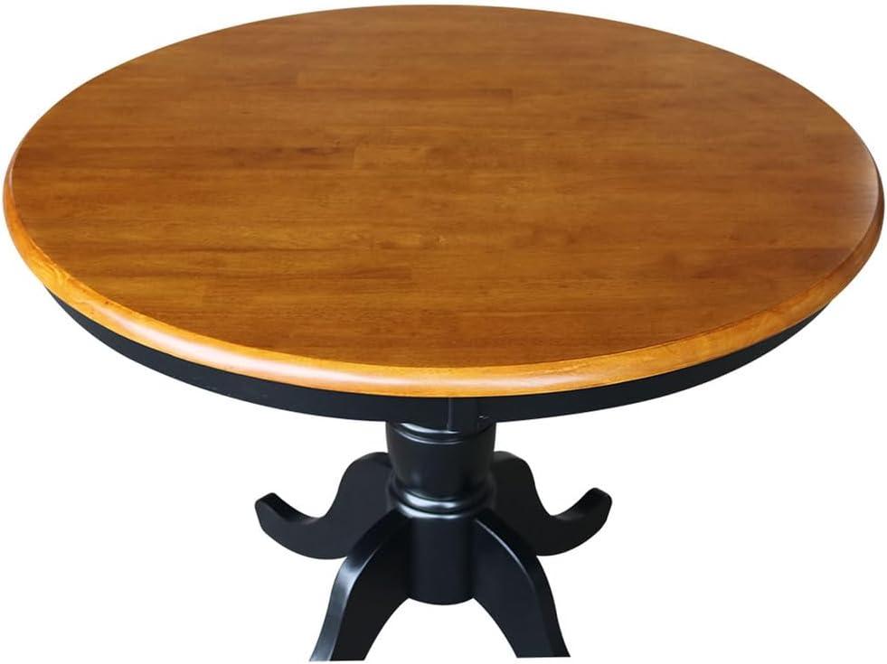 International Concepts Piperton 36 in. Round Top Pedestal Dining Table