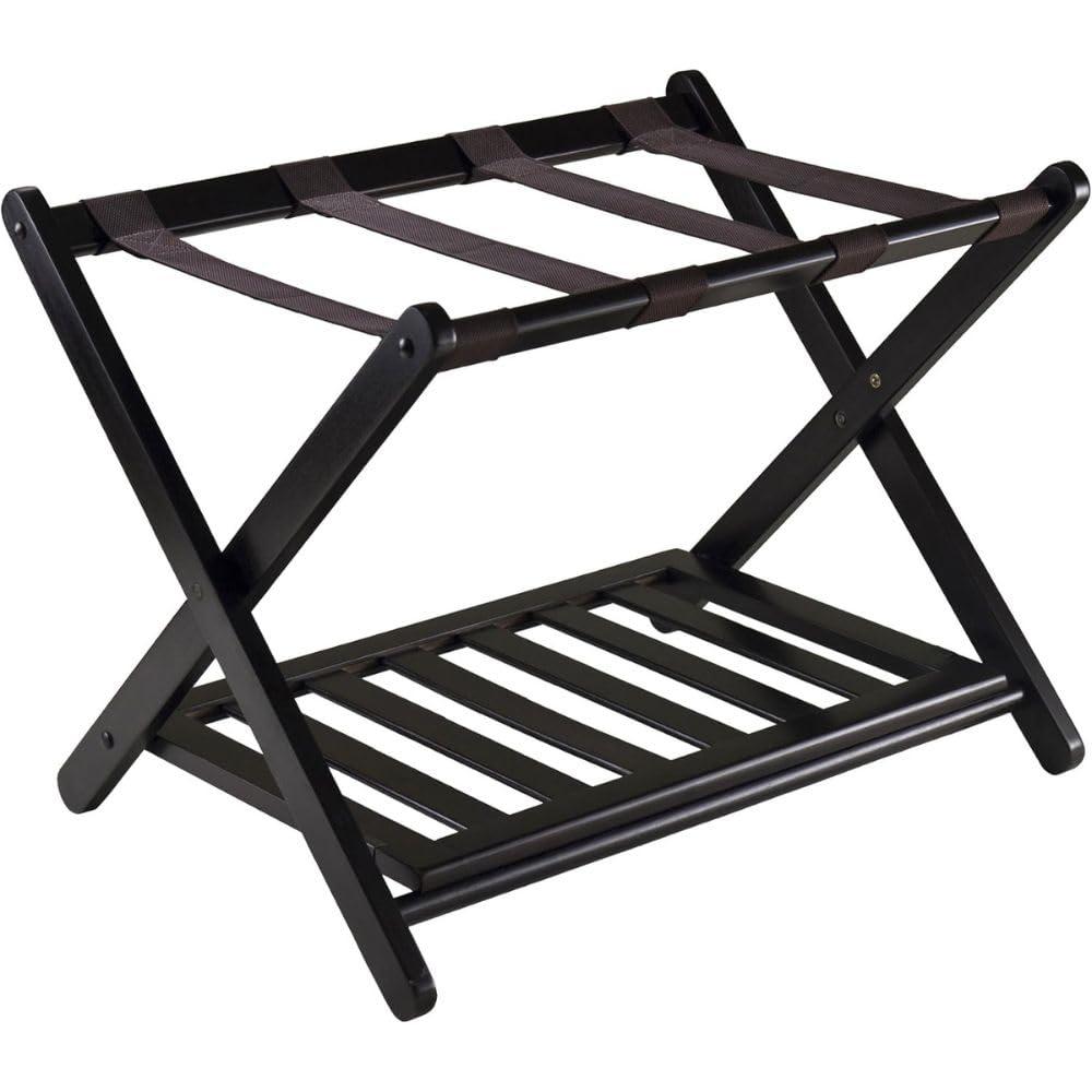 Folding Wood Luggage Rack