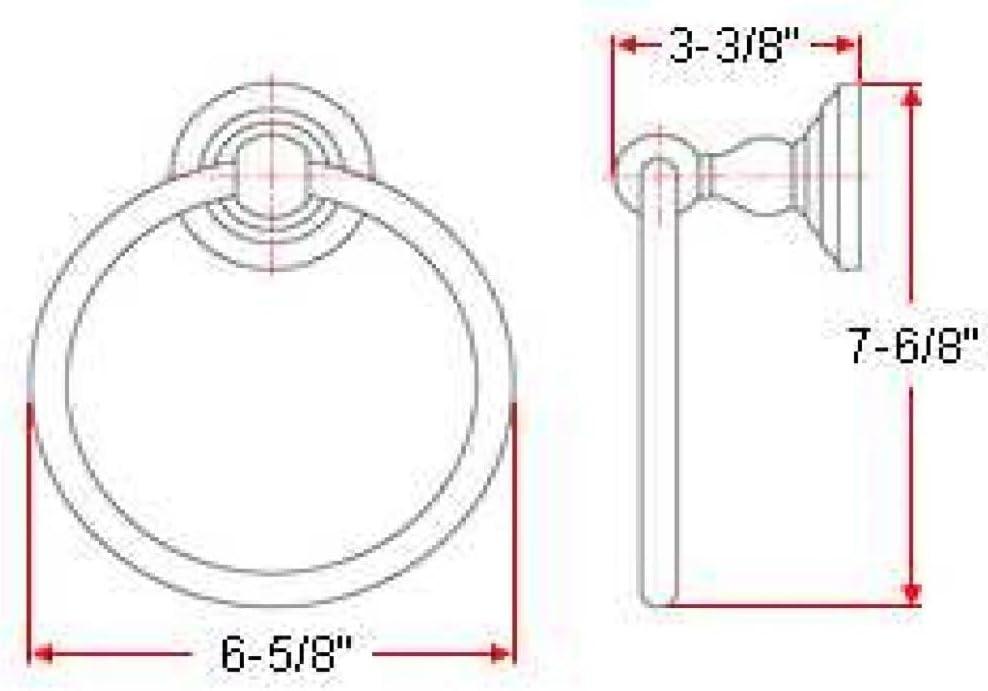 Calisto Wall Mounted Towel Ring