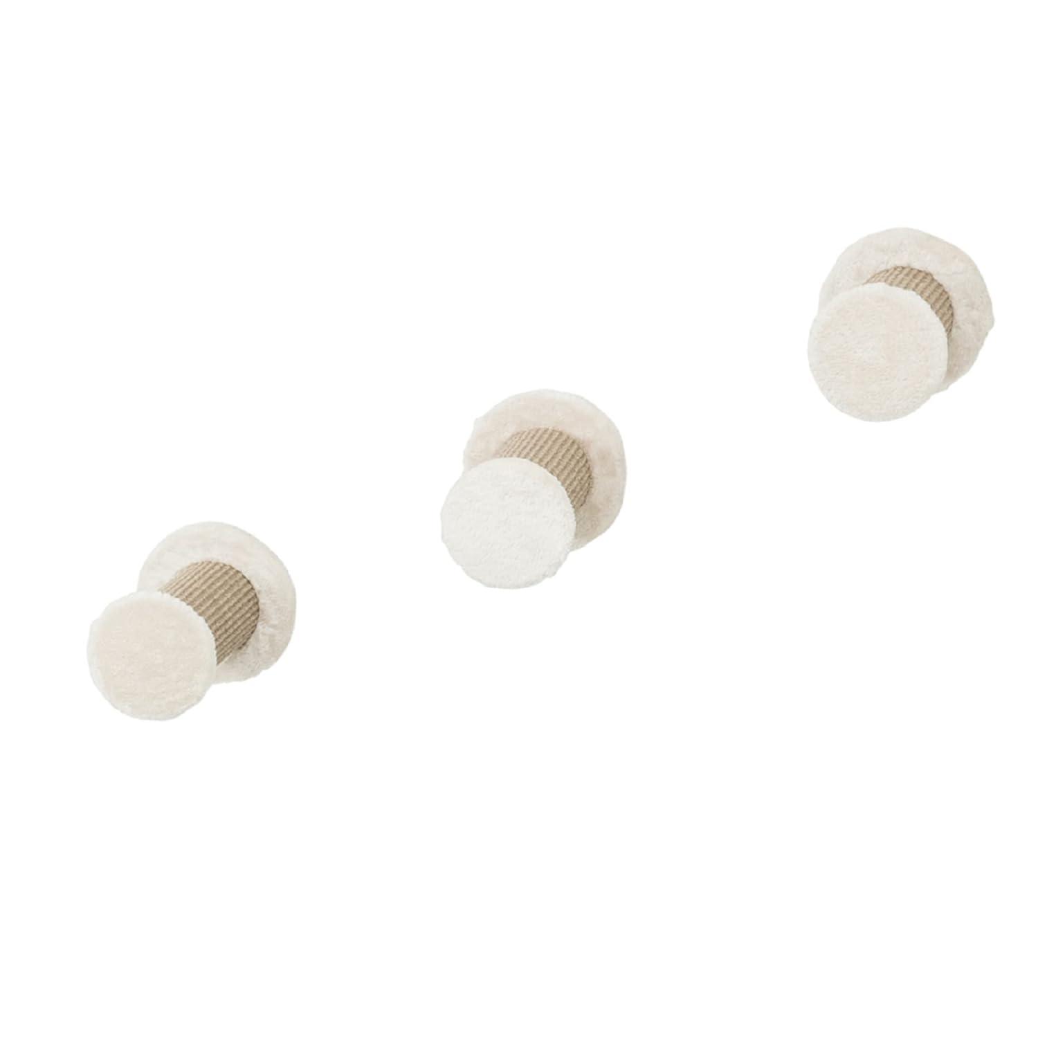 TRIXIE TRIXIE Wall Mount Cat Climbing Steps, Cat Furniture, Scratching Post, 3pcs
