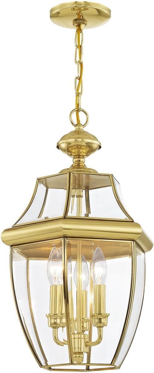 Livex Lighting - Monterey - 3 Light Outdoor Pendant Lantern in Traditional Style