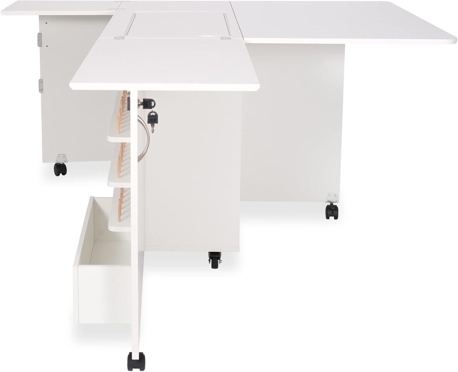 Arrow Sewing Wallaby Sewing Cabinet with Hydraulic Machine Lift by Kangaroo Sewing Furniture