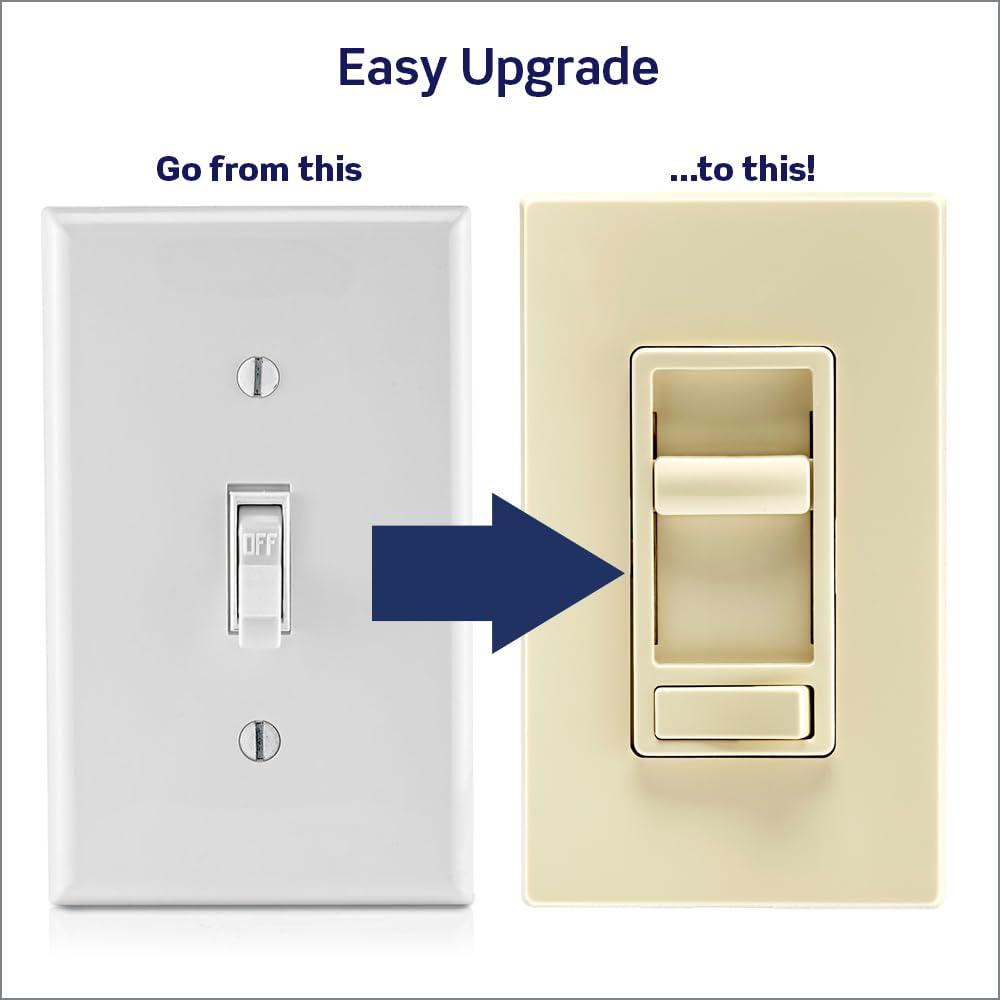 Tamper Resistant Slide Dimmer