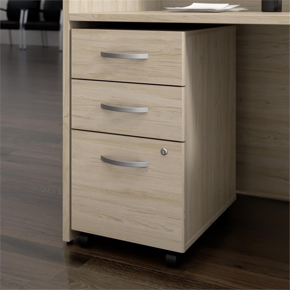 Bush Business Furniture Arrive 16'' Wide 3 -Drawer Mobile File Cabinet