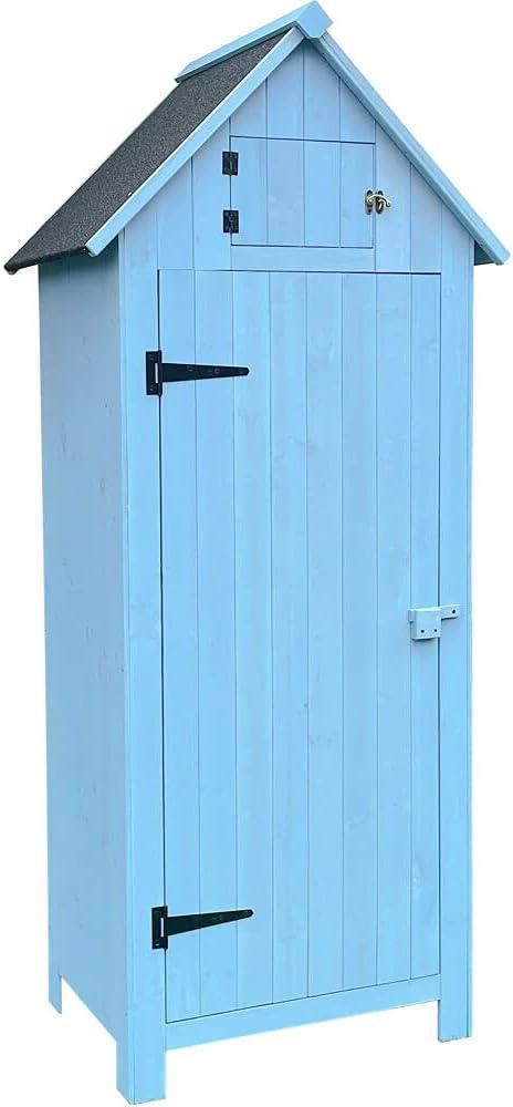 2 ft. 5 in. W x 2 ft D Solid Wood Storage Shed