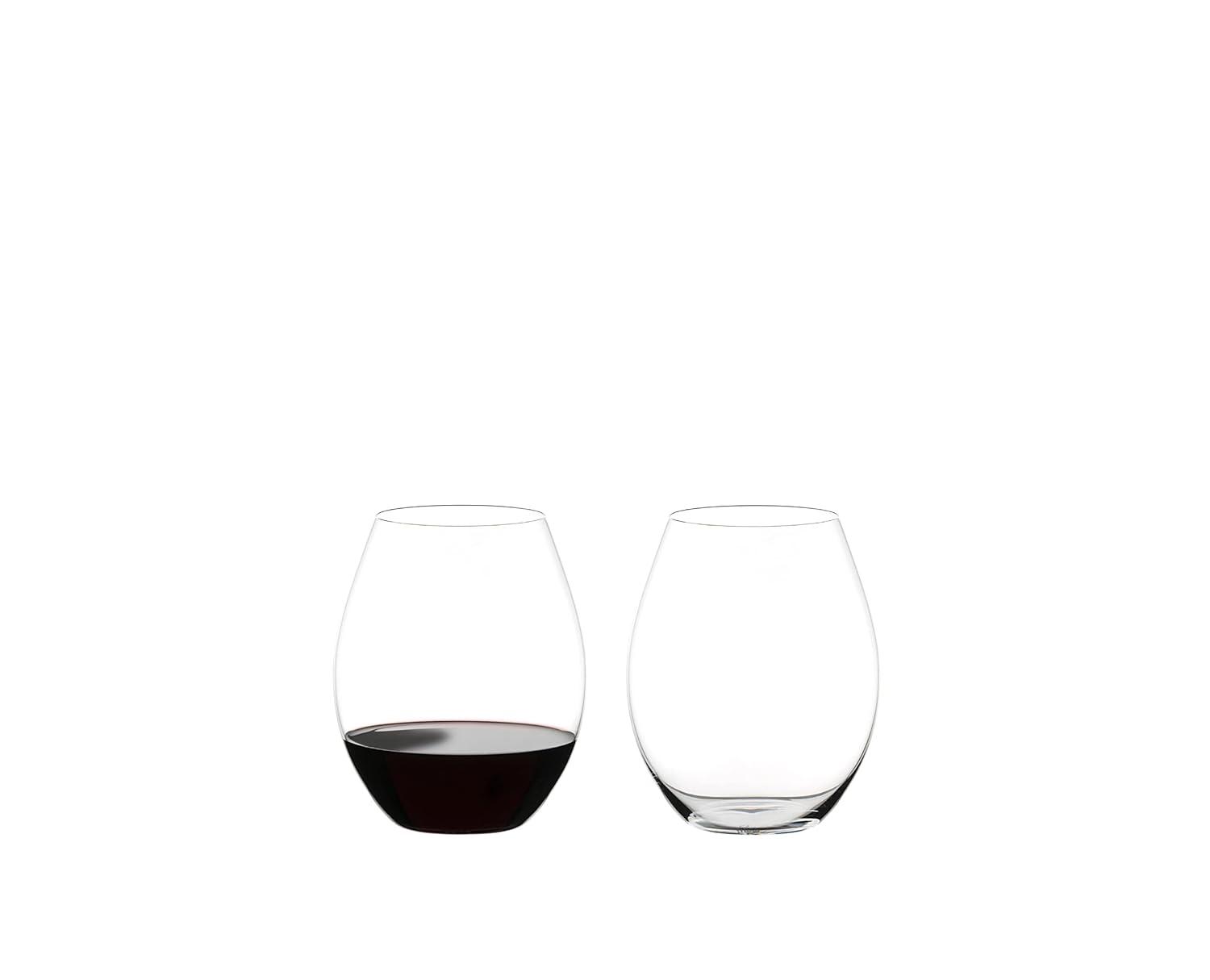 RIEDEL The O Wine Tumbler Old World Syrah Wine Glass (Set of 2)