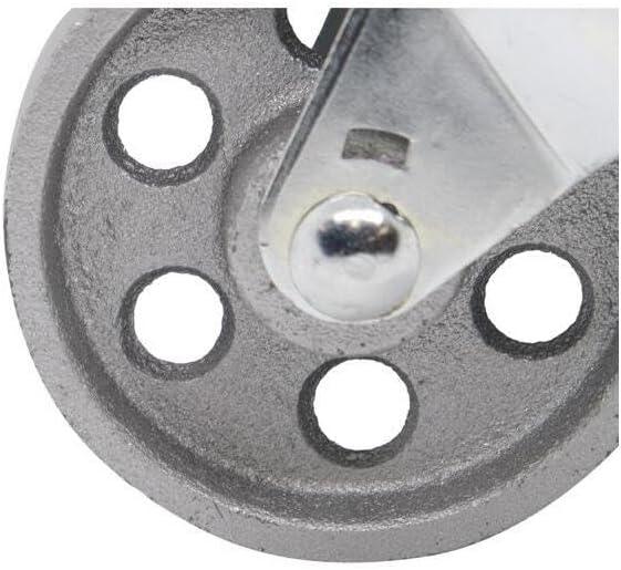 Shepherd 9782 4" Steel Wheel Swivel Plate Casters