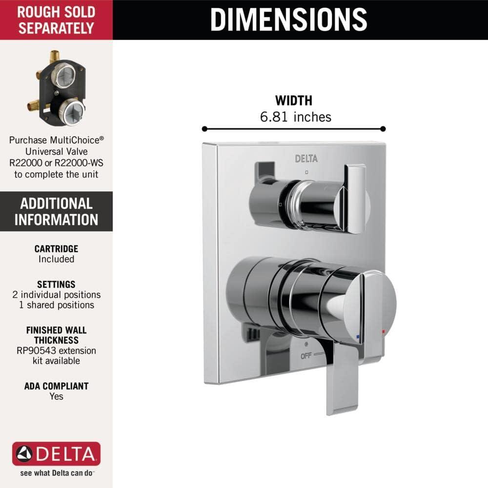 Ara 6.81" W x 7.81" H Faucet Trim