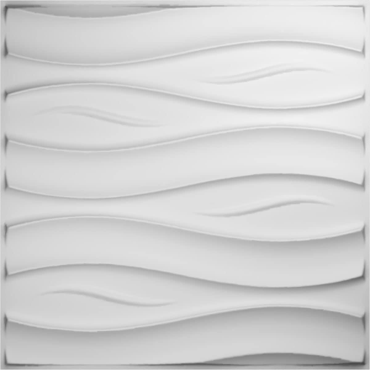 Ekena Millwork 19 5/8"W x 19 5/8"H Swell EnduraWall Decorative 3D Wall Panel