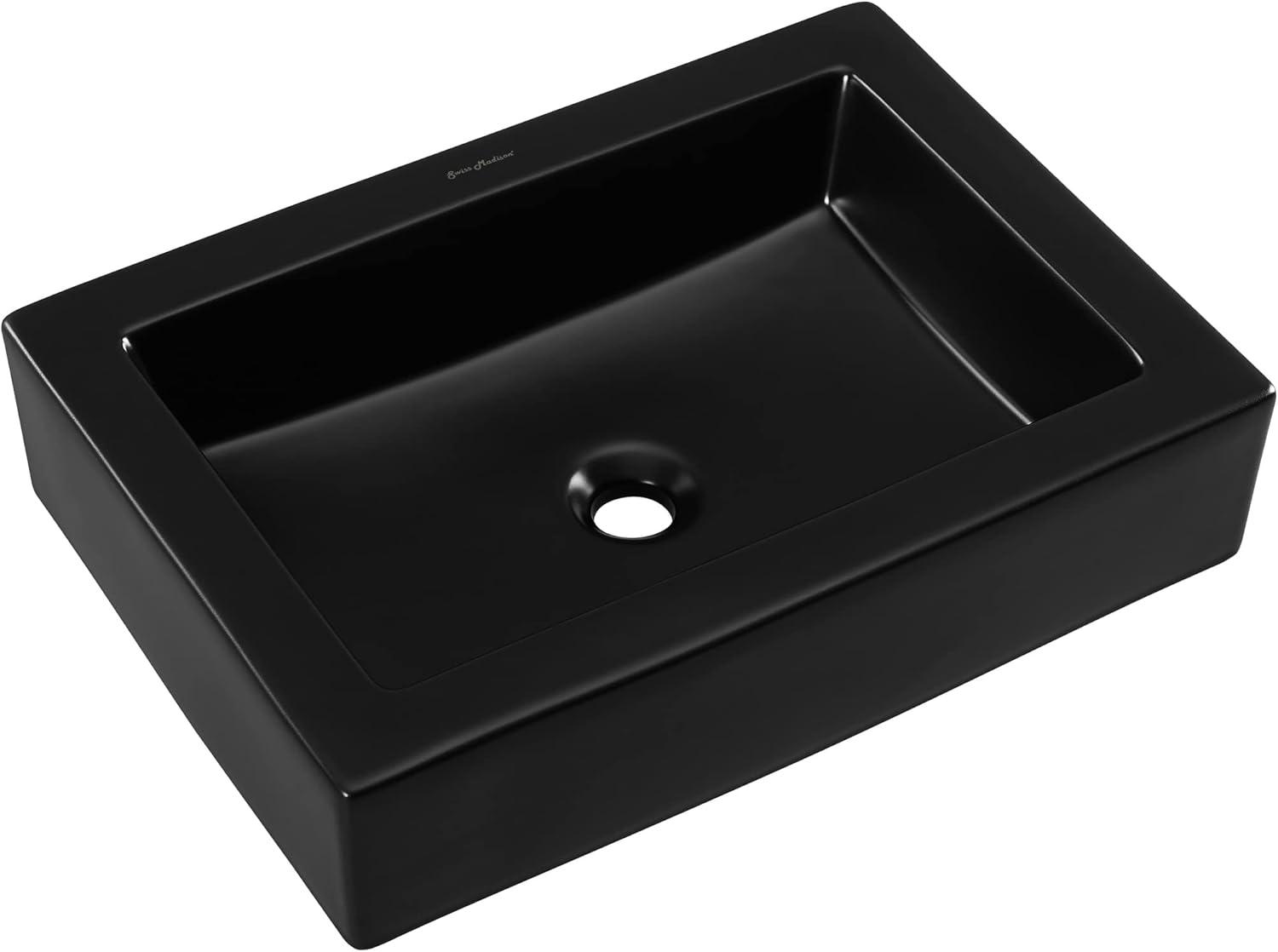 Voltaire 22" Ceramic Vessel Bathroom Sink