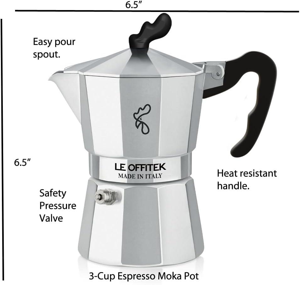 Lorren Home Trends Lorren Home Trends Stovetop Espresso Maker
