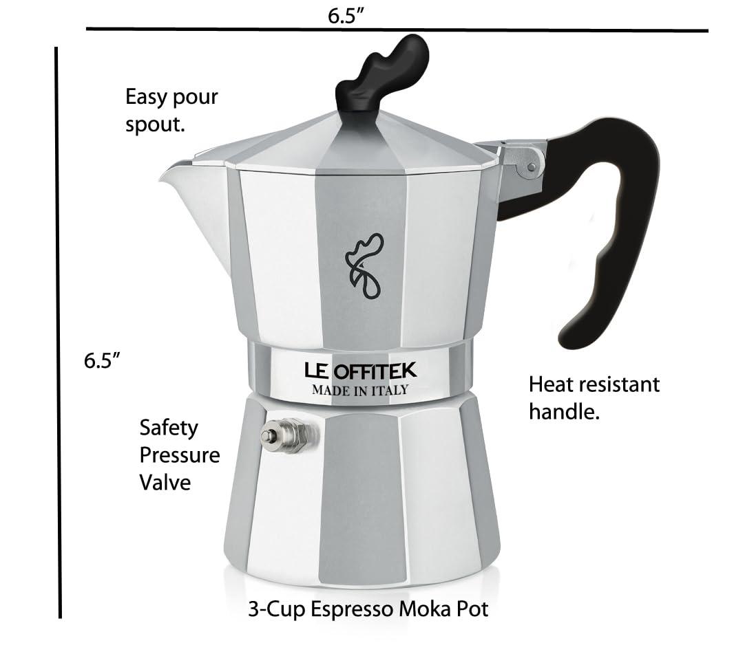 Lorren Home Trends Lorren Home Trends Stovetop Espresso Maker