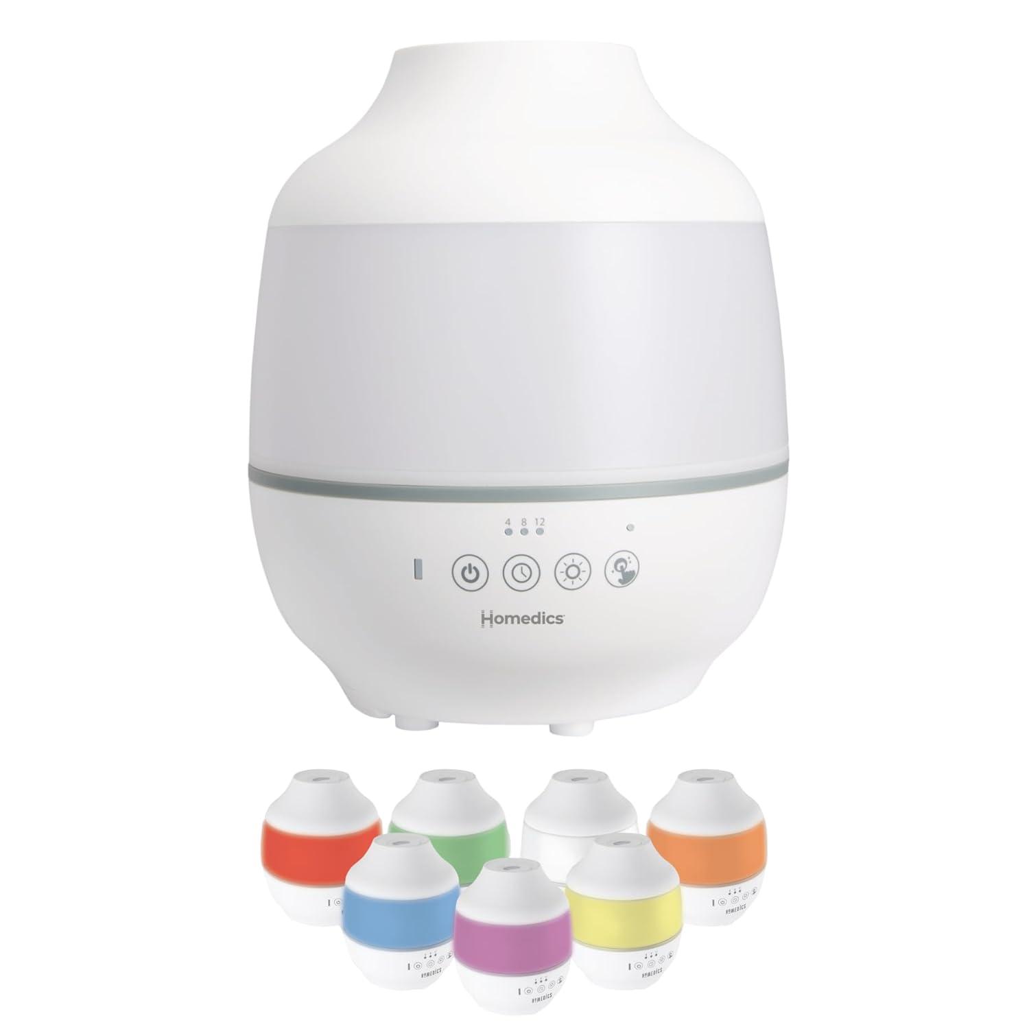HoMedics TotalComfort 360 Cool Mist Ultrasonic Humidifier UHE-CM18, White