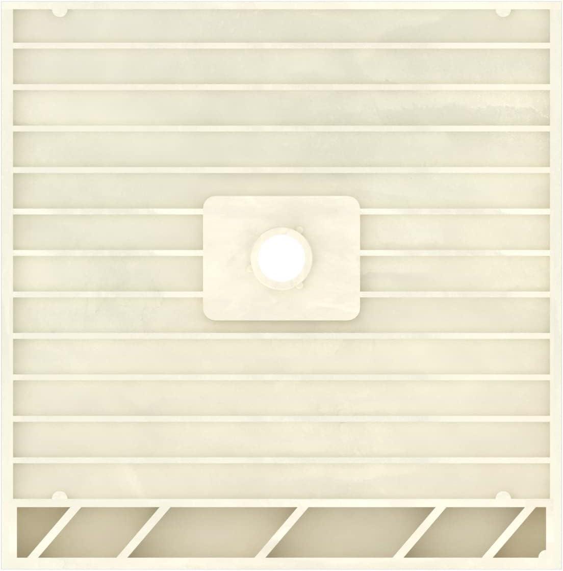 Tile Redi 3636Cdl Redi Base 36" X 36" Square Shower Base - Chrome