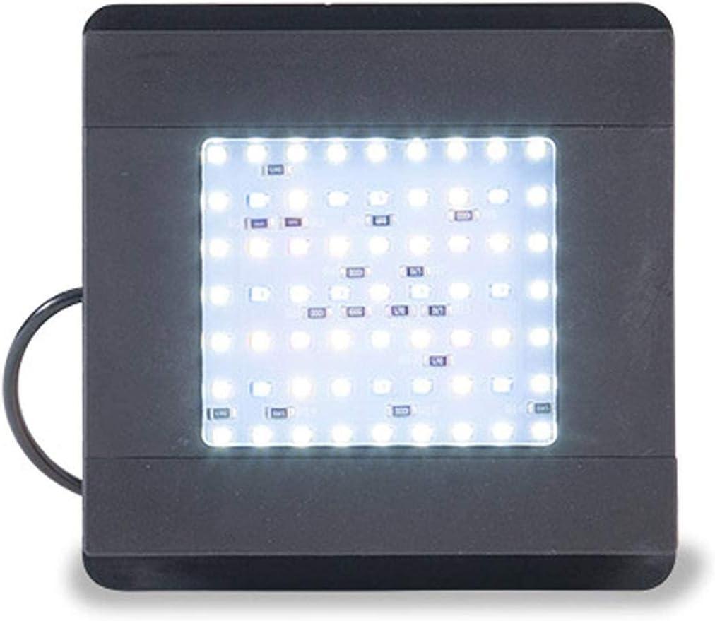 Black Aluminum LED Aquarium Light with Bluetooth, 15 Watts