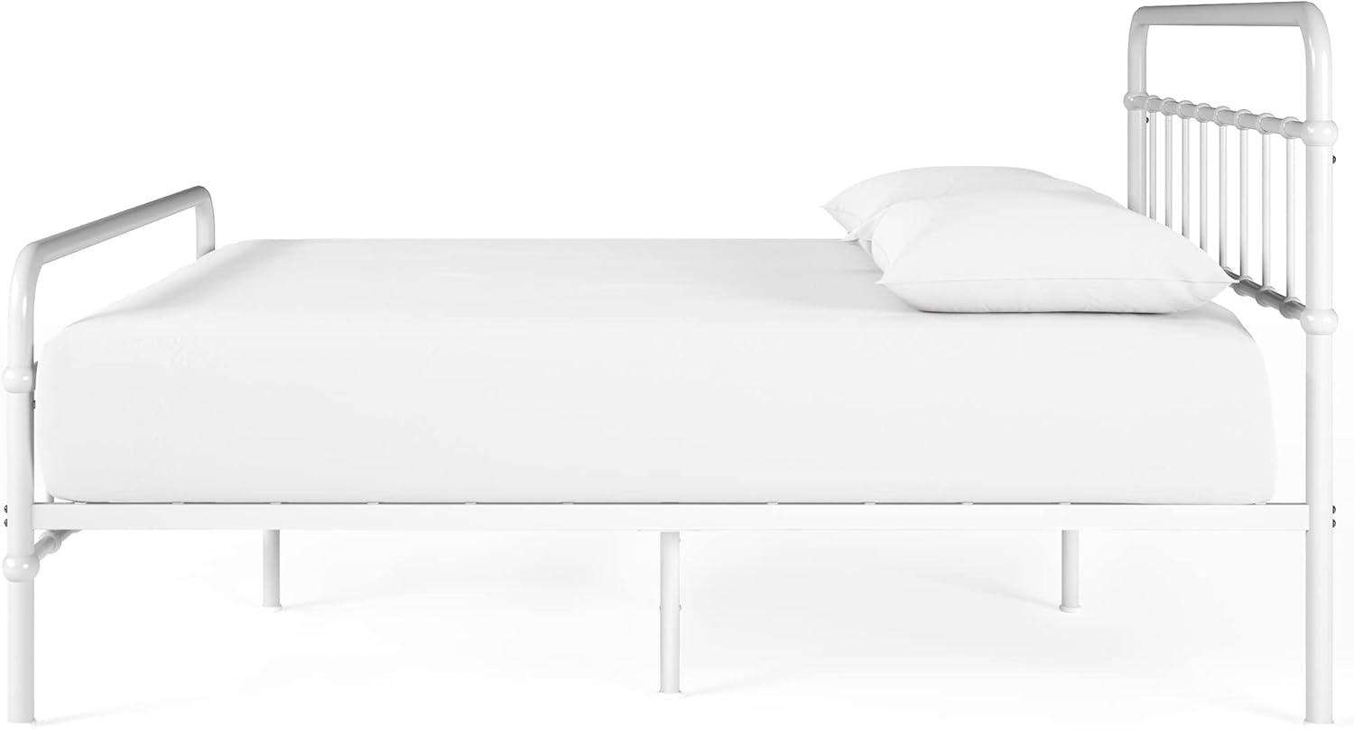 Zinus Florence 42" Modern Farmhouse Metal Platform Bed