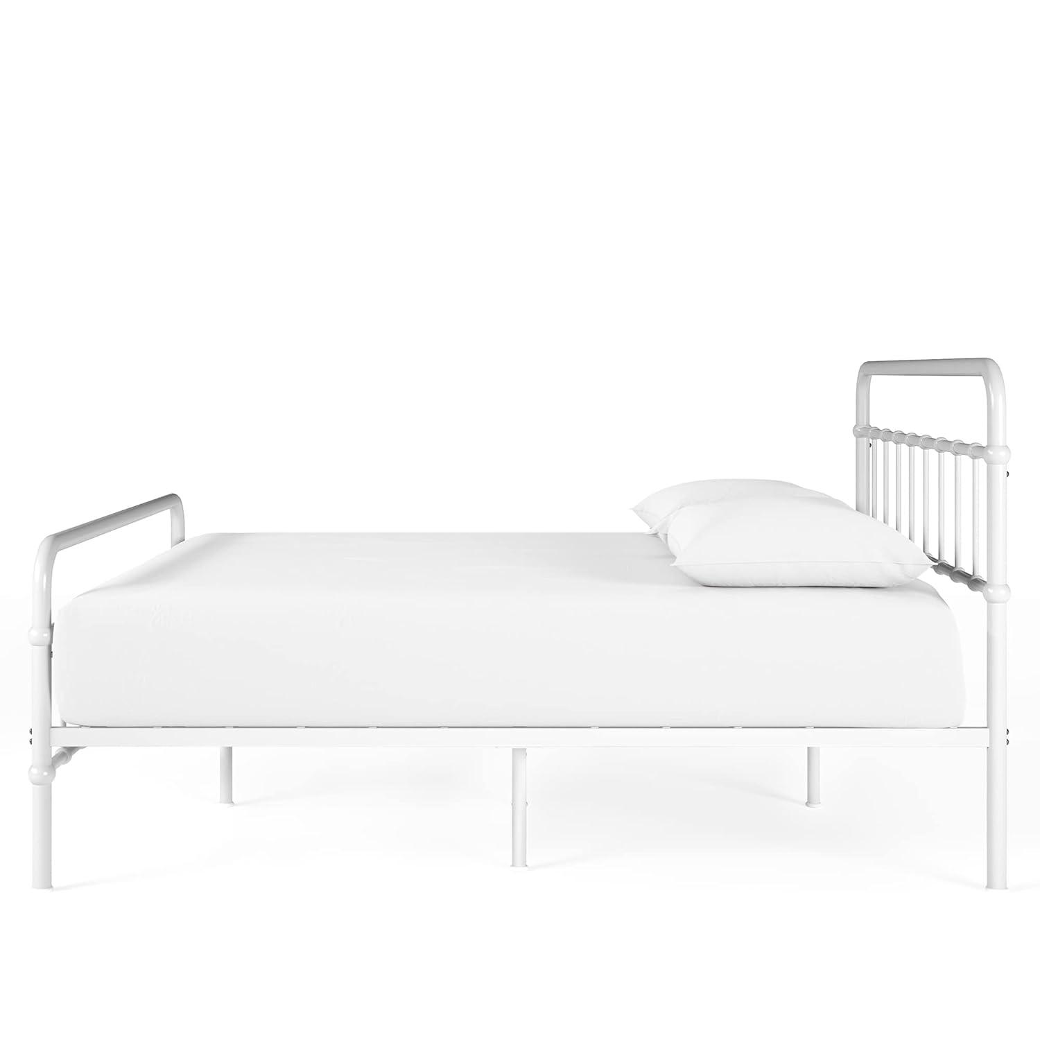 Zinus Florence 42" Modern Farmhouse Metal Platform Bed