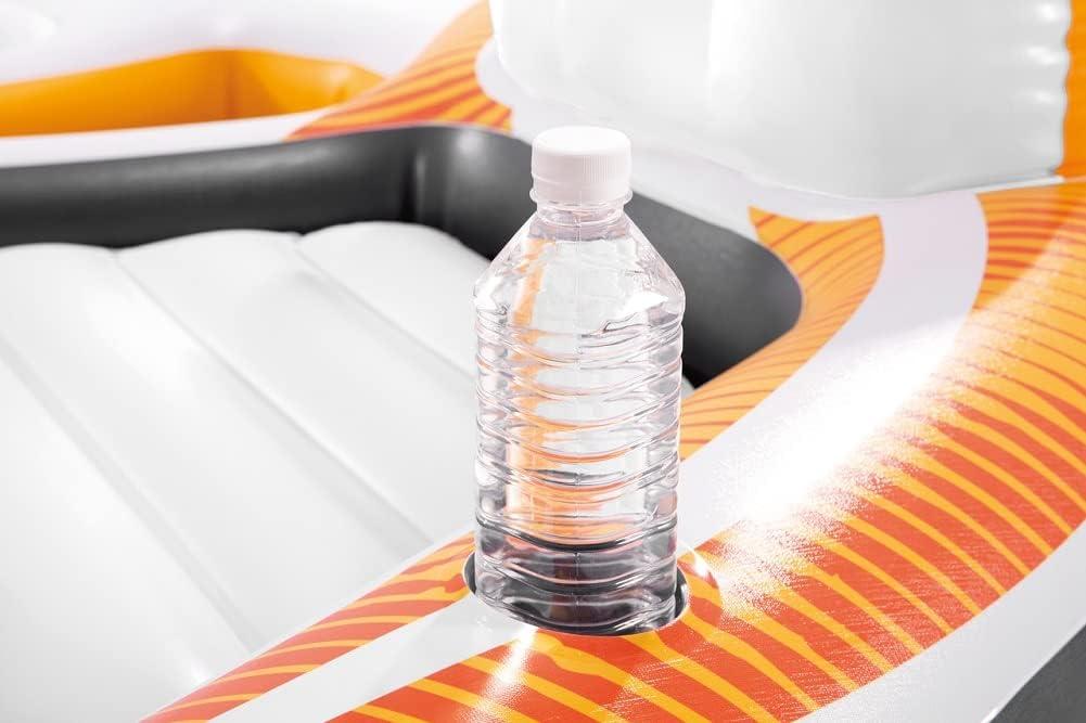 Intex Vista Inflatable Lake Island Raft Float 94" W x 81" L x 20" H