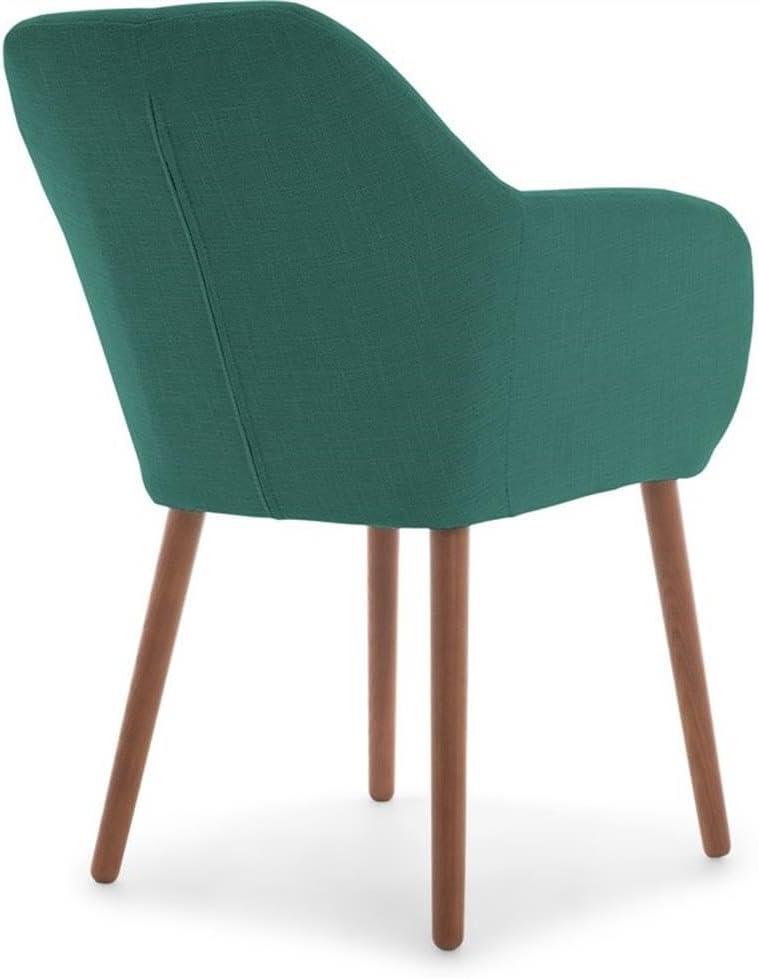 Adore Decor Roux Mid-Century Accent Chair for Home Office or Living Room