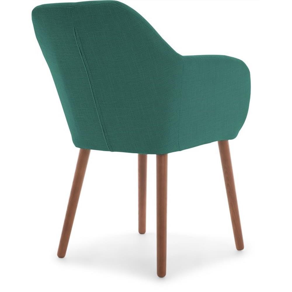 Elle Decor Adore Decor Roux Mid-Century Accent Chair for Home Office or Living Room